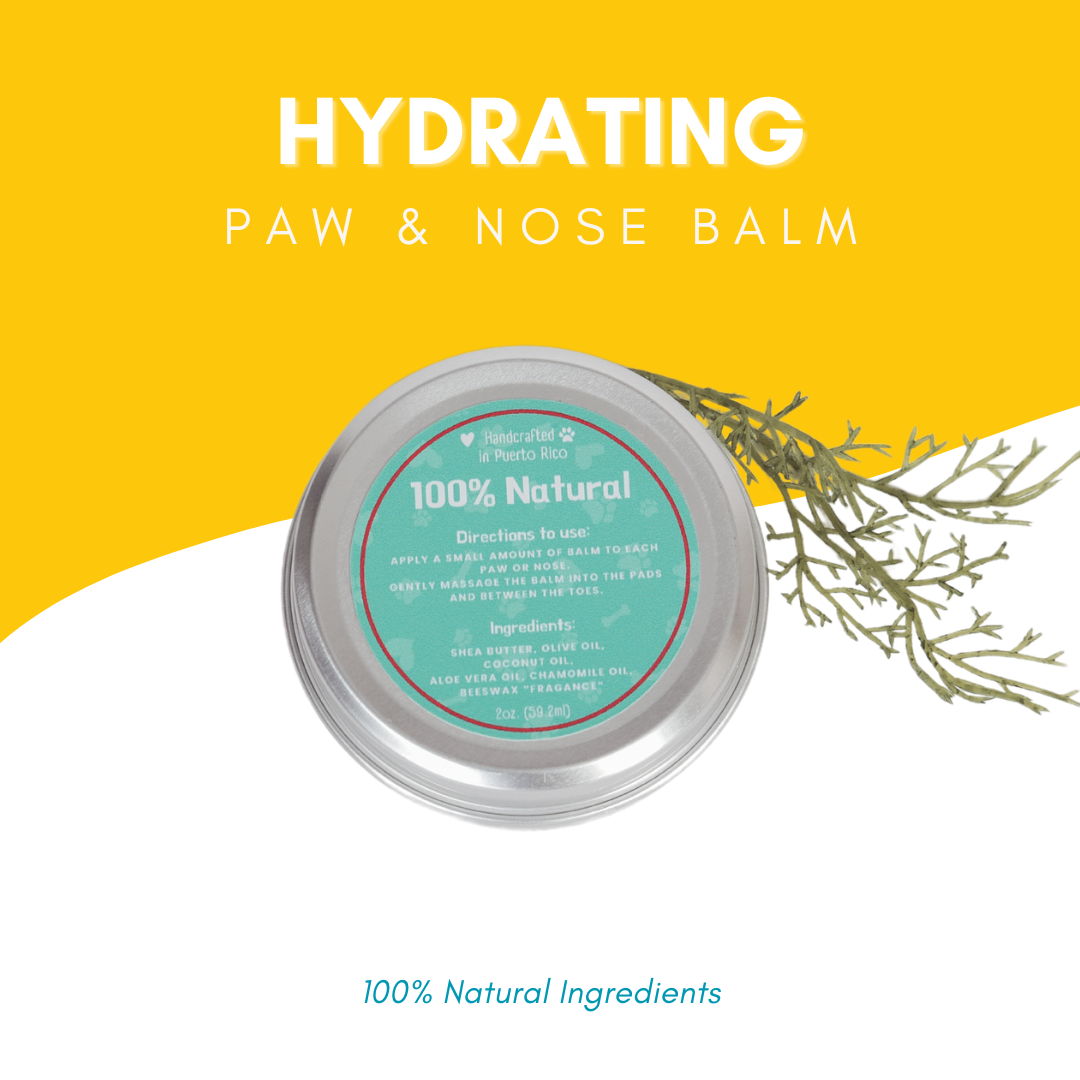 Natural Hydrating Dog Paw & Nose Balm