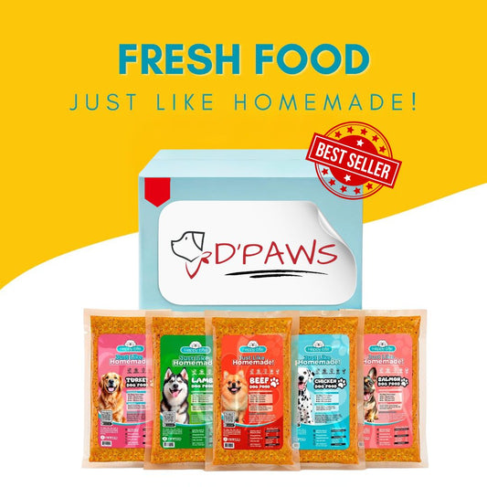 Dog Food Variety Pack - 5 Flavors