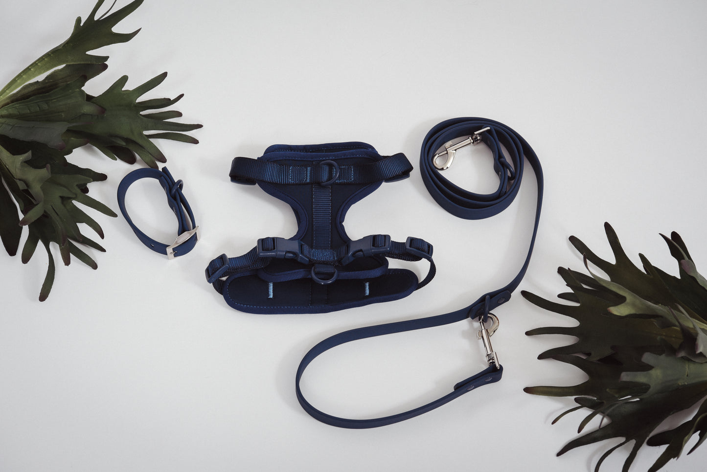 Adjustable Waterproof Navy Blue Leash